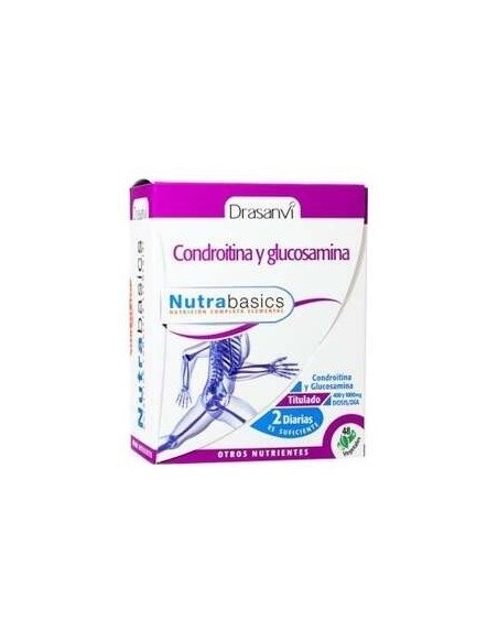 Condroitina+Glucosamina 48 Capsulas Nutrabasicos Drasanvi