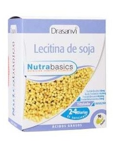 Lecitina Soja 540Mg Bote 90 Perlas Nutrabasicos Drasanvi 2
