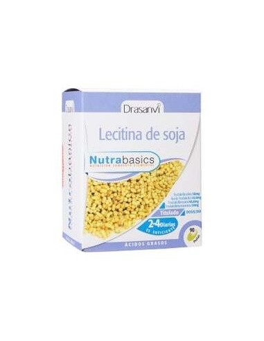 Lecitina Soja 540Mg Bote 90 Perlas Nutrabasicos Drasanvi