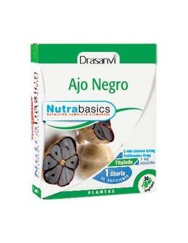 Nutrabasics Ajo Negro 24Cap. de Drasanvi