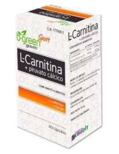 L-Carnitina + Piruvato Calcico 40Cap. de B.Green (Lab. Lebudit) 2