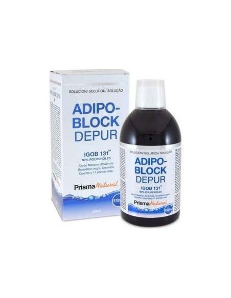 Adipo Block Depur Hepa Ren 500Ml. de Prisma Natural