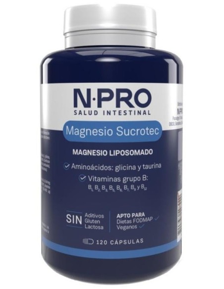 Npro Magnesio Sucrotec 120Cap. de Npro