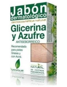 Jabon Glicerina Azufre 100Gr. de Sanasur 2