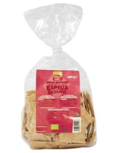 Mini Crackers De Espelta Sesamo 250Gr. Bio Vegan de La Finestra Sul Cielo 2