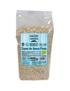 Copos de Avena Finos sin Gluten Bio 1 Kg de Naturgreen 2