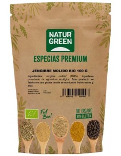 Jengibre Molido 100Gr. Bio Sg de Naturgreen 2