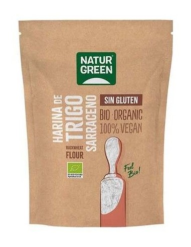 Harina De Trigo Sarraceno Bio Sin Gluten 500 Gramo de Naturg