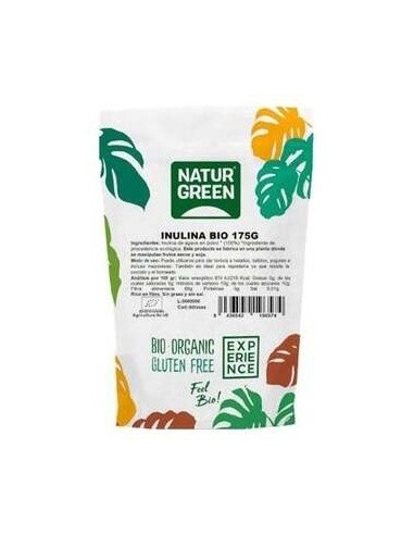 Experience Inulina  Fibra Soluble 175Gr. Bio Sg de Naturgreen