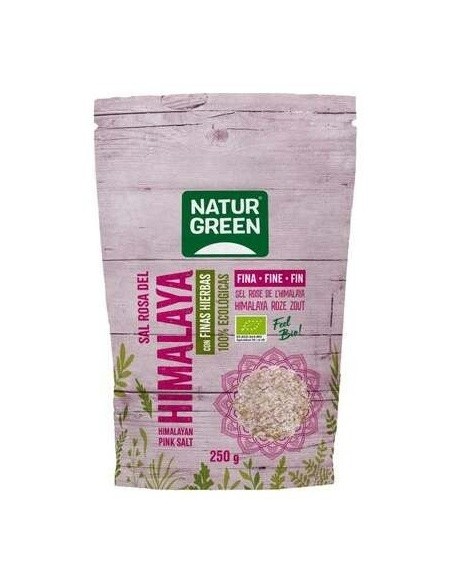 Sal del Himalaya a las Finas Hierbas 250 G de Naturgreen
