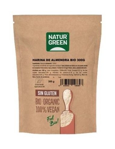 Naturgreen Harina De Almendra Bio 300 G de Naturgreen