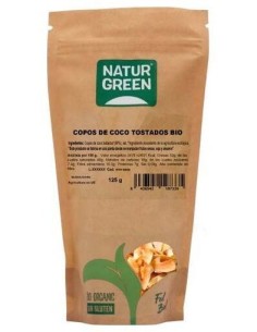 Chips de Coco tostados salados Bio  de Naturgreen 2