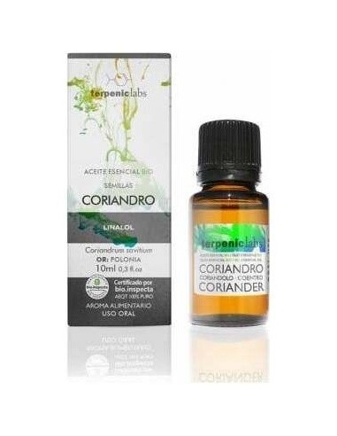 Coriandro Aceite Esencial Alimentario Bio 10Ml. de Terpenic