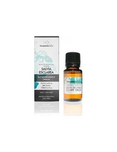 Salvia Sclarea Romana Aceite Esencial 10Ml. de Terpenic