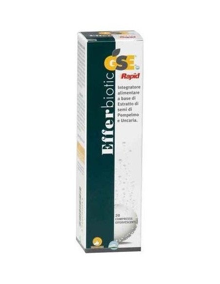 Gse Efferbiotic Rapid 20Comp de Prodeco
