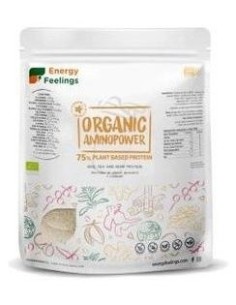 Organic Aminopower 75% Vainilla 500Gr Eco Vegan Sg de Energy Feelings 2