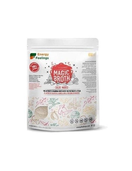 Magic Broth Caldo Proteico 500 Gr Vegan Sg de Energy Feelings