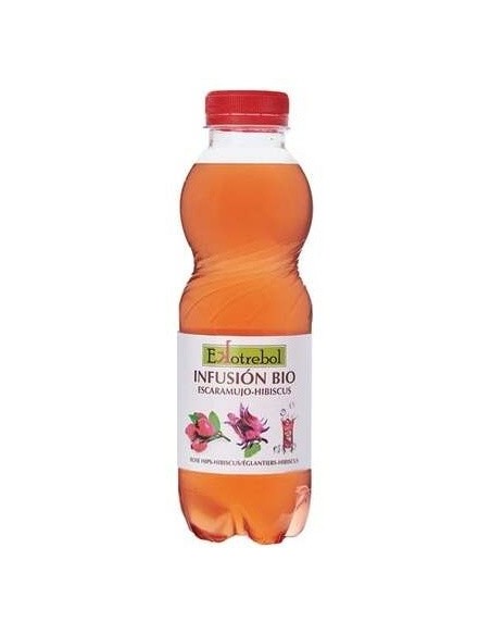 Te De Escaramujo Hibisco Sin Teina 500Ml. Bio de Ekotrebol