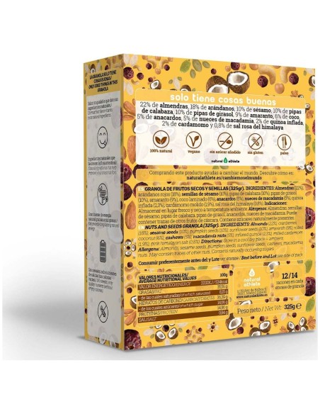 Granola De Arandanos Y Cardomomo 325Gr. Bio de Natruly