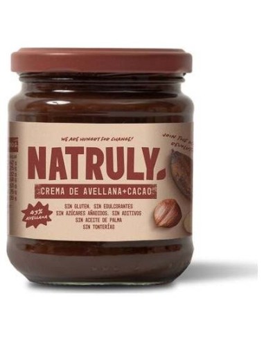 Crema De Cacao Y Avellanas 300Gr. Sg de Natruly