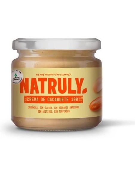 Crema De Cacahuete Bio, 200 G de Natruly