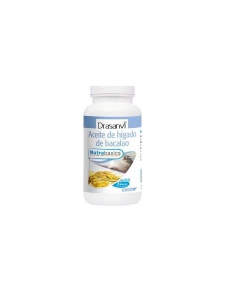 Higado Bacalao Bote 90 Perlas Nutrabasicos Drasanvi