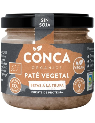 Pate Setas A La Trufa Vegetal 110Gr. Eco Vegan de Conca Organics