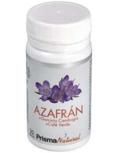Azafran+Cafe Verde+Garcinia 30Cap. de Prisma Natural 2