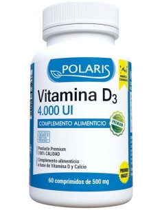Vitamina D3 4000Ui 60Comp. de Polaris 2
