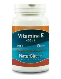 Vitamina E 400Ui Natural 60Cap. de Naturbite 2