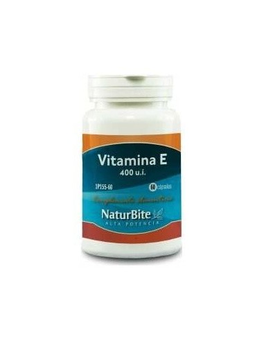 Vitamina E 400Ui Natural 60Cap. de Naturbite
