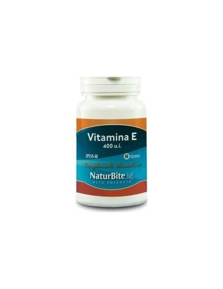 Vitamina E 400Ui Natural 60Cap. de Naturbite