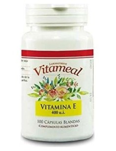 Vitamina E 400ui Natural, 100 Caps. Gel  de Vitameal 2