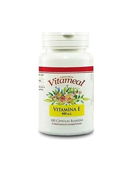 Vitamina E 400Ui D-Alpha Tocopherol 100Cap. de Vitameal