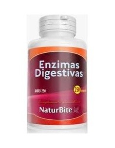 Enzimas Digestivas, 250 Comp.  de NaturBite 2
