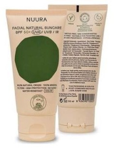 Crema Solar Facial Spf50 Color 50Ml. Eco de Nuura 2