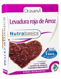 Levadura Roja De Arroz 2,9Mg Monac. K +Q10 30Cap. de Drasanvi 2