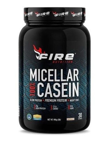 100% Micellar Casein Chocolate 908Gr. de Fire Nutrition