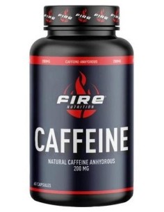 Caffeine Anhydrous 200Mg 60Cap. de Fire Nutrition 2