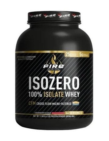 Isozero Cfm 100%  Isolate Fresa 2Kg. de Fire Nutrition