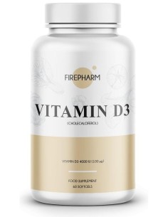 F-Pharm Vitamina D3 60Perlas. de Fire Nutrition 2