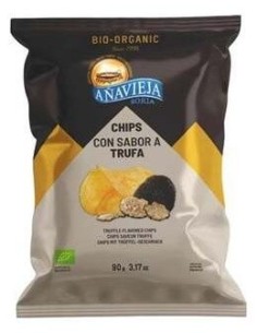 Patatas Fritas Trufa Con Aceite De Girasol 90G Eco de Añavieja 2