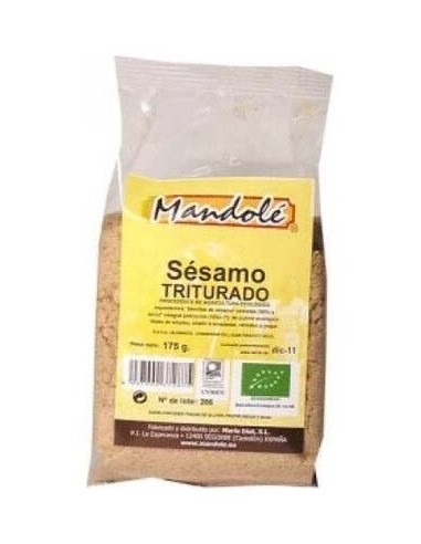 Semillas De Sesamo Triturado 175Gr Bio de Mandole