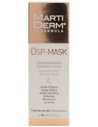 Dsp Mask Pigment Zero Despigmen Inten Noche 30Ml de Martiderm