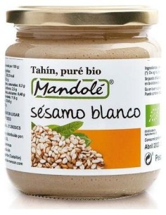 Pure De Sesamo Blanco 325Gr. Bio de Mandole 2