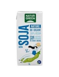 Bebida Vegetal De Soja Nature 1Lt 6Uds. de Naturgreen 2