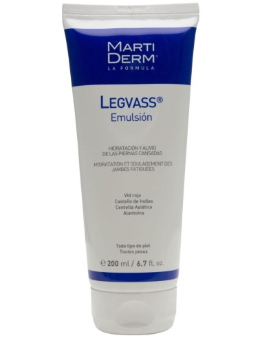 Legvass Hidro Descans Piernas Emulsion 200 Ml de Martiderm