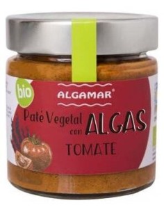 Paté De Algas Con Tomate Bio 180 g  de Algamar 2