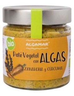 Paté Vegetal con Algas, Zanahoria y Cúrcuma  de Algamar 2