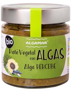 Paté De Alga Percebe Bio 180 g  de Algamar 2